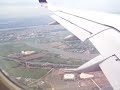 Continental Boeing 757 landing - Newark, NJ