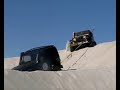 Jeeps Troller Climbing a Big Sand Dune at BRAZIL Jeeps Troller Climbing a Big Sand Dune at BRAZIL