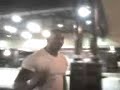 Dave Batista and MVP filmed with  my mobile phone