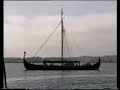 Viking ships in Hafrsfjord, Norway - Vikingskip i Hafrsfjord