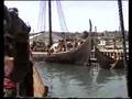 Viking ships in Hafrsfjord, Norway - Vikingskip i Hafrsfjord
