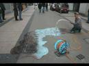crazzzy awsome sidewalk chalk art