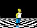 El baile de Homero Simpson