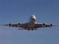 Airbus A380 landing in Montreal - Dorval airport Airbus A380 landing in Montreal - Dorval airport