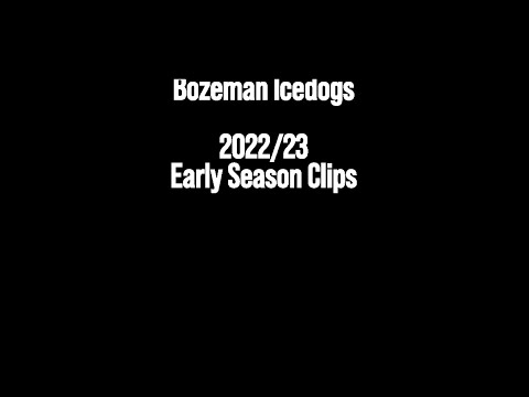 Bozeman Icedogs Early Season 2022/23