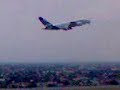 Airbus A380 take off from Manila, video 2
