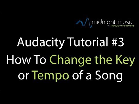 how to adjust bpm in audacity