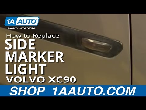 How To Install Replace Side Marker Light Volvo XC90 03-12 1AAuto.com