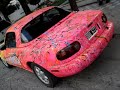 outdoor car painting