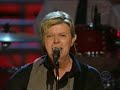 fashion rocks arcade fire and bowie playing 