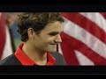 ORIGINAL UPLOAD!!!!!!!!!! Roger Federer vs Del Potro US Open Final 2009 Trophy Ceremony