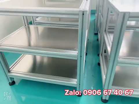 Bàn thao tác định hình   #nhomdinhhinh #nhomcongnghiep #phukiennhomdinhhinh #nhombangtai