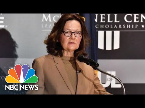 CIA Director Gina Haspel Comments On Agency's New Direction | NBC News