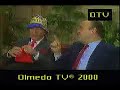 el negro olmedo festejando el central campeon