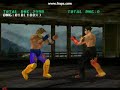 Llaves de King - Tekken 3