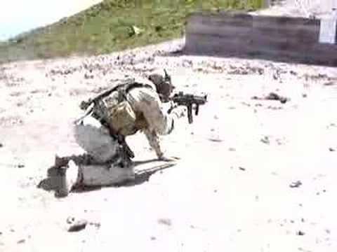 HK MP5 shooting
