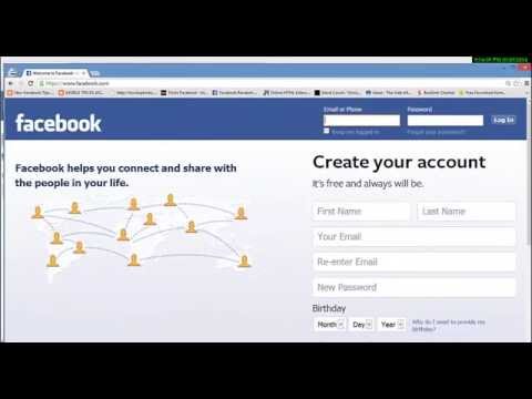 how to open a facebook account