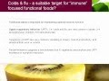Denise Hunter presents research into gold kiwifruit and colds