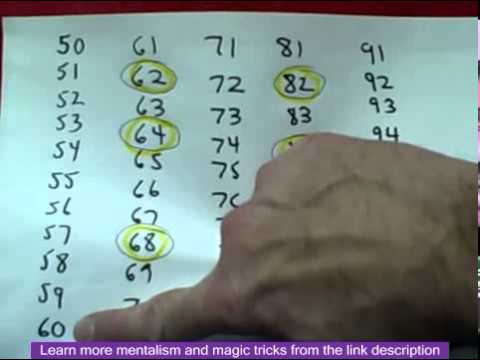 how to perform mentalism