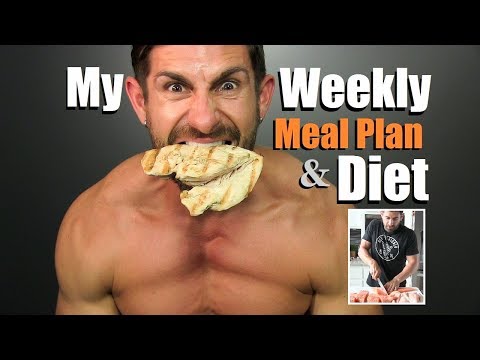 Get LEAN & Build MUSCLE Diet Plan | My Weekly Meal Plan & Prep | Alpha M. Diet VLOG