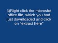 Guide: How to download and install Microsoft office 2003 for free