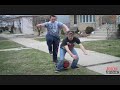 Skateboard Basketball Prank