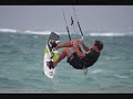Kiteboarding in ocean park Puerto Rico 25+Knots