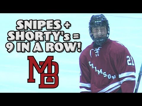 Morristown Beard 5 Chatham 2 | Nick Vantassell 2 goals | Crimson 9th win in a row
