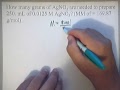 How to Calculate Molarity | Practice Problem #2 | Solution Chemistry | www.whitwellhigh.com