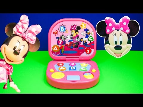 minnie - Disney Mickey Mouse Clubhouse Minnie Mouse Learning Laptop! See all of our Surprise videos http://www.youtube.com/playlist?list=PLoLQ9unpi4OEEM3rUVjLGa0pUaXQvW3Wd Please Subscribe ...