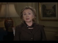 Secretary of State Hillary Clinton Addresses Summit Attendees