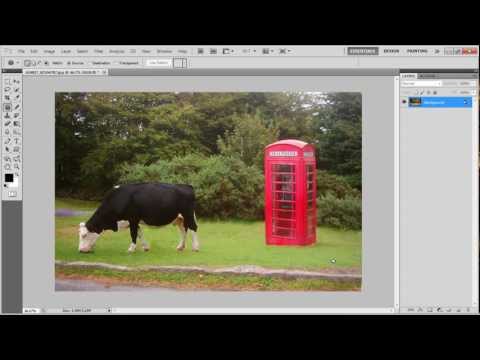 how to remove object in photoshop