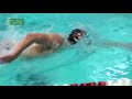 Recap: Men's Swimming and Diving Victorious over Bryant and Rider