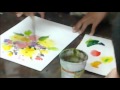 การระบายสีน้ำง่ายๆby ครูกมล - YouTube