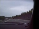 Porsche Boxter S na Autobahn da Alemanha Porsche Boxter S na Autobahn da Alemanha