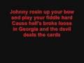THE DEVIL WENT DOWN TO GOERGIA LYRICS