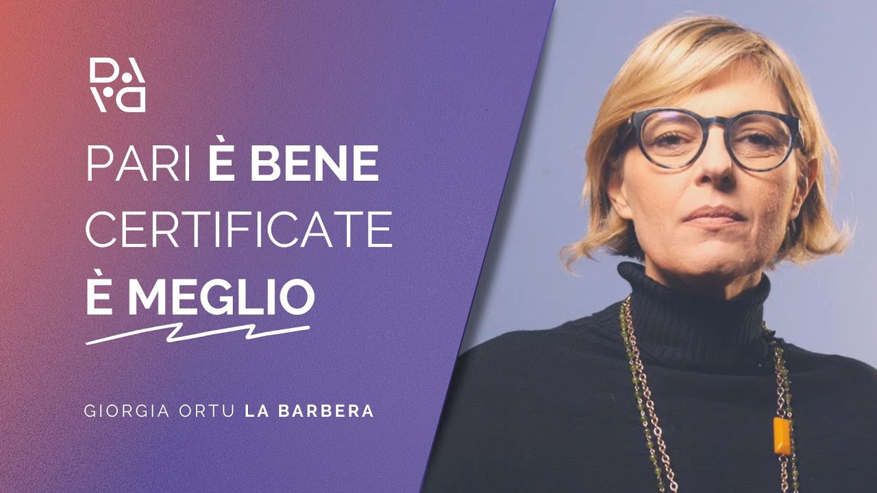 Pari è bene, certificate è meglio