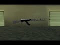 AK-47 Grey Chrome para GTA San Andreas vídeo 1