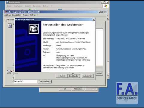 how to ntbackup in windows 7