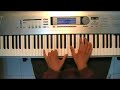 piano tutorial of jordin sparks and chris browns no air