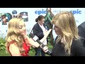epic 2013 interview! beyond the trailer host grace randolph hits the red carpet for the ny premiere of epic from blue sky studios! colin farrell, jason sudei...