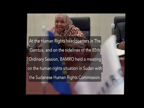 Notre voix à la 85e Session africaine des droits de l’homme en Gambie