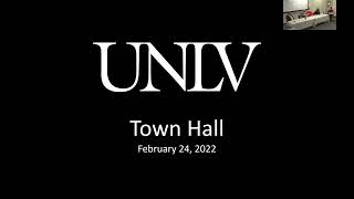 UNLV Town Hall, February 24, 2022