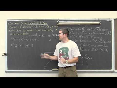 how to prove ivt