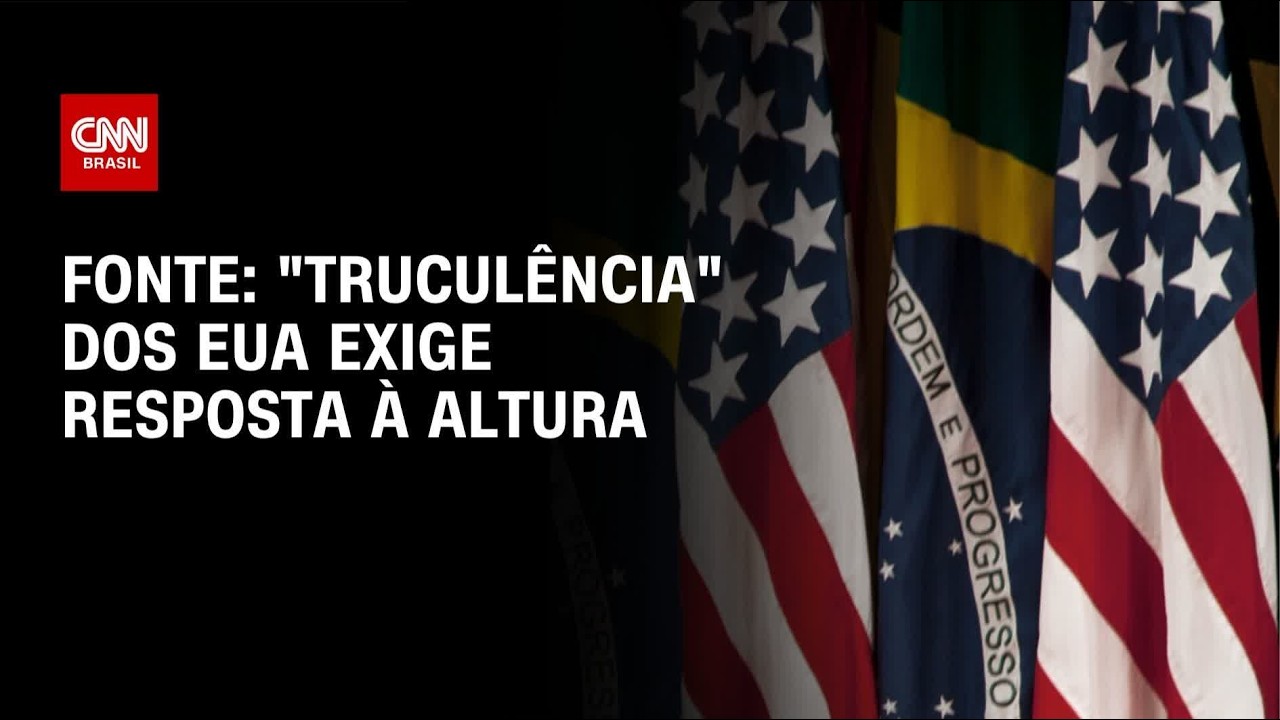"Truculência" inédita dos EUA exige resposta à altura do Brasil, diz fonte | CNN 360°