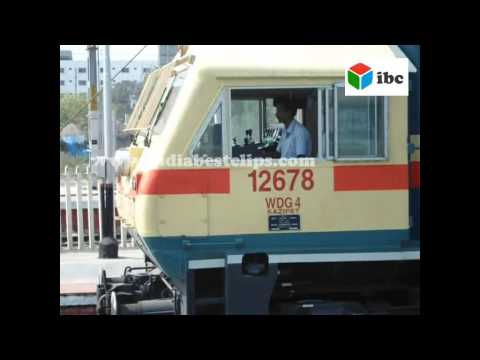 how to drive a indian train engine