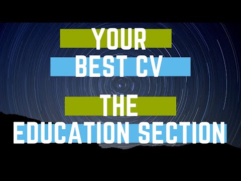 how to write cv uk examples