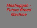 Meshuggah - Future Breed Machine Meshuggah - Future Breed Machine