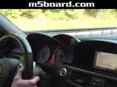 Hartge H50 V-10 Part II: 300 km/h run