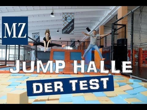 JUMP Trampolinpark Halle: Die grte Trampolin-Halle Sachsen-Anhalts im Test